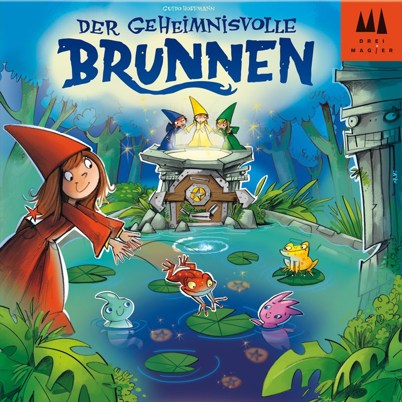 Wer wagt den Blick in die Tiefe? Auf magische Wichtelsuche geht es in „Der Geheimnisvolle Brunnen“ von Drei Magier®