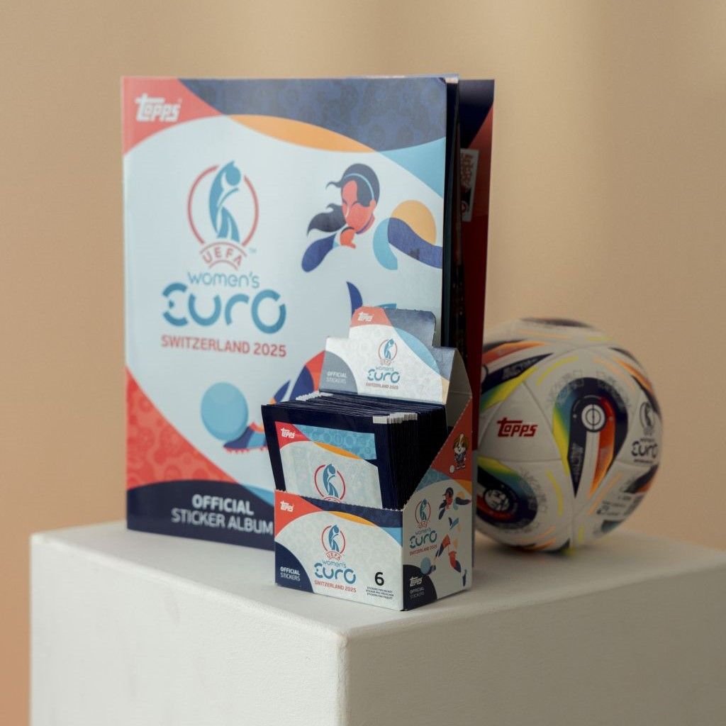Topps bringt die Top-Spielerinnen der UEFA WOMEN’S EURO 2025 ins Stickeralbum
