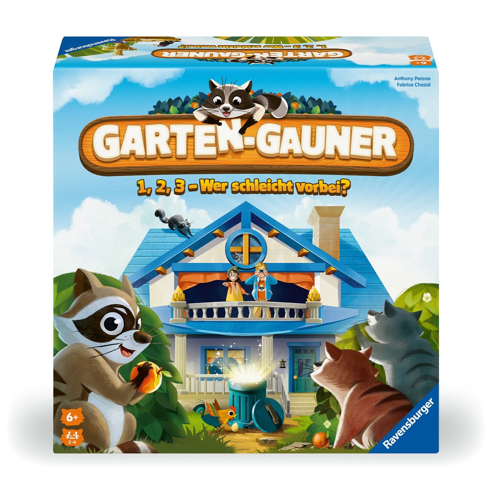 Schnappt der Gärtner die diebischen Waschbären?