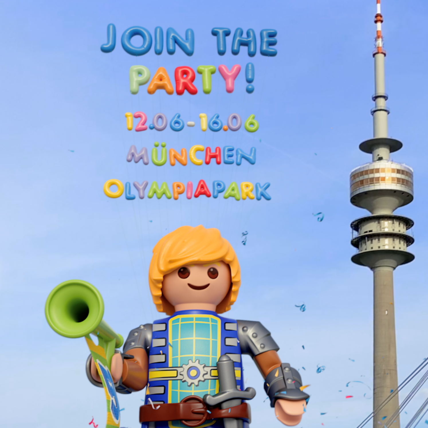 PLAYMOBIL feiert 50 Jahre kreatives Spielen mit großer europaweiter Roadshow