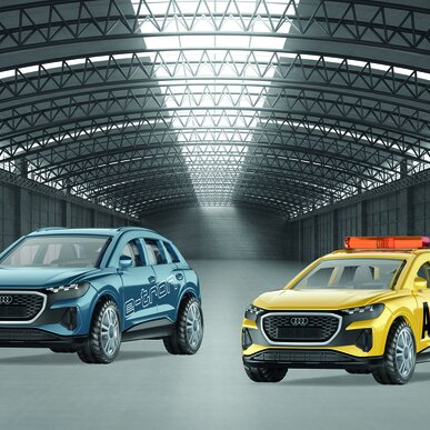 SIKU SUPER: Geballte E-Power unter der Miniaturmotorhaube