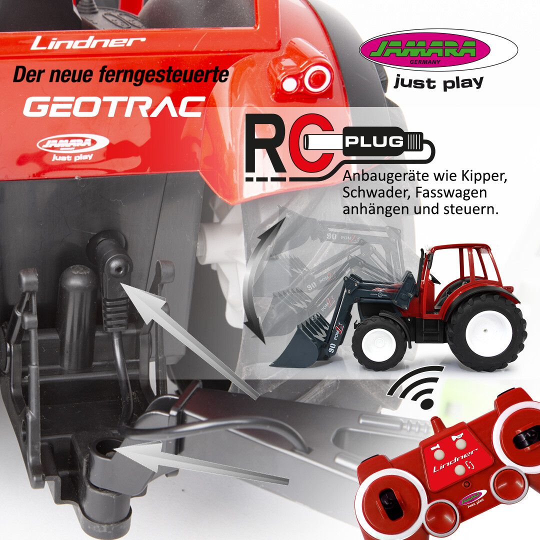 Lindner Geotrac mit Frontlader 1:16 2,4GHz