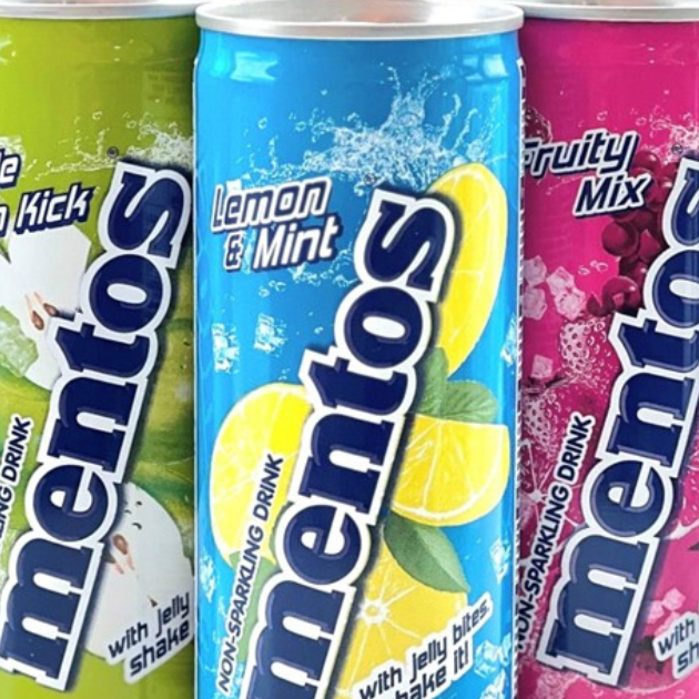 Mentos Enters the Soft Drink Category