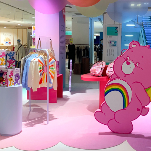 Eine Hommage an die Glücksbärchis