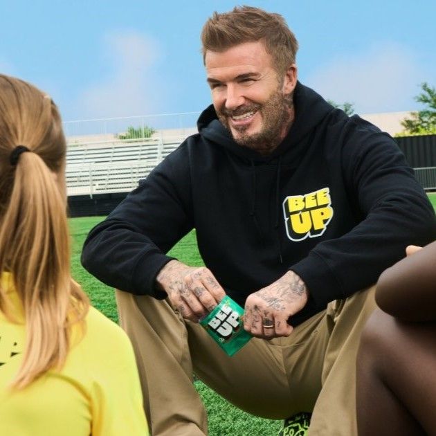 David Beckham Launches BEEUP - The Next-Gen, Honey-Powered Snack Brand
