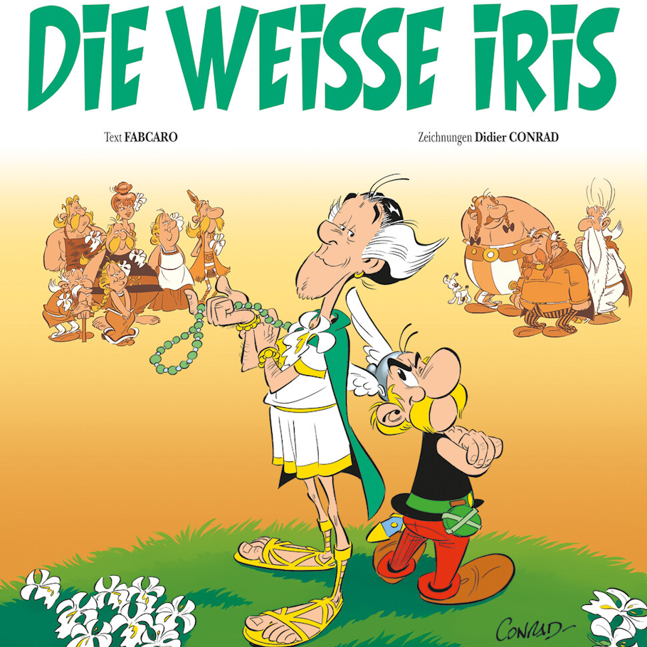 Verkaufsknüller "Asterix - Die Weiße Iris" stürmt Bestsellerlisten!