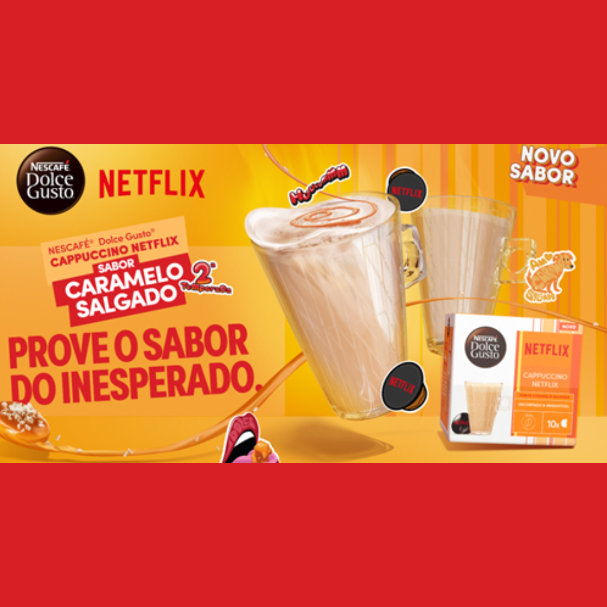 Nescafe Dolce Gusto Launches New Season of Netflix Cappuccino