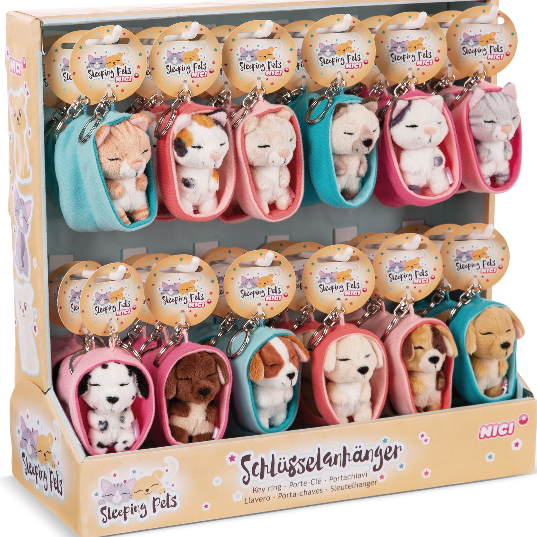 Immer und überall mit dabei - die beliebten Sleeping Pets von NICI