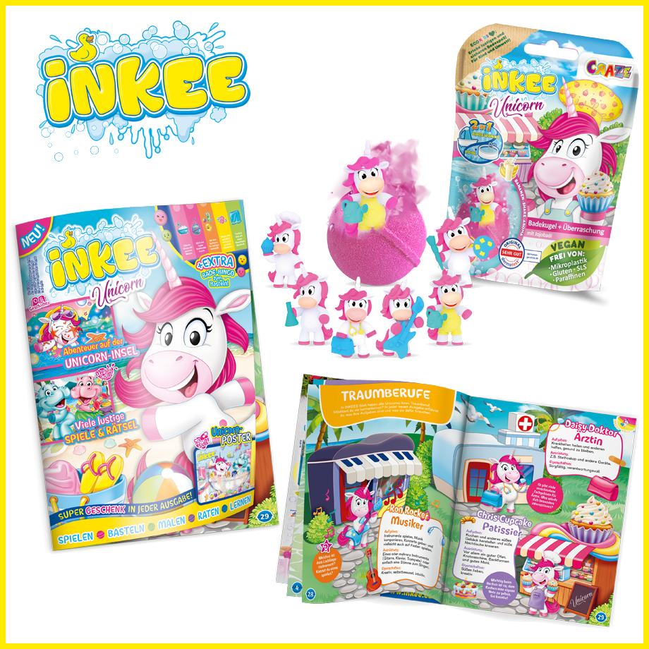 CRAZE kündigt offizielles INKEE-Magazin an