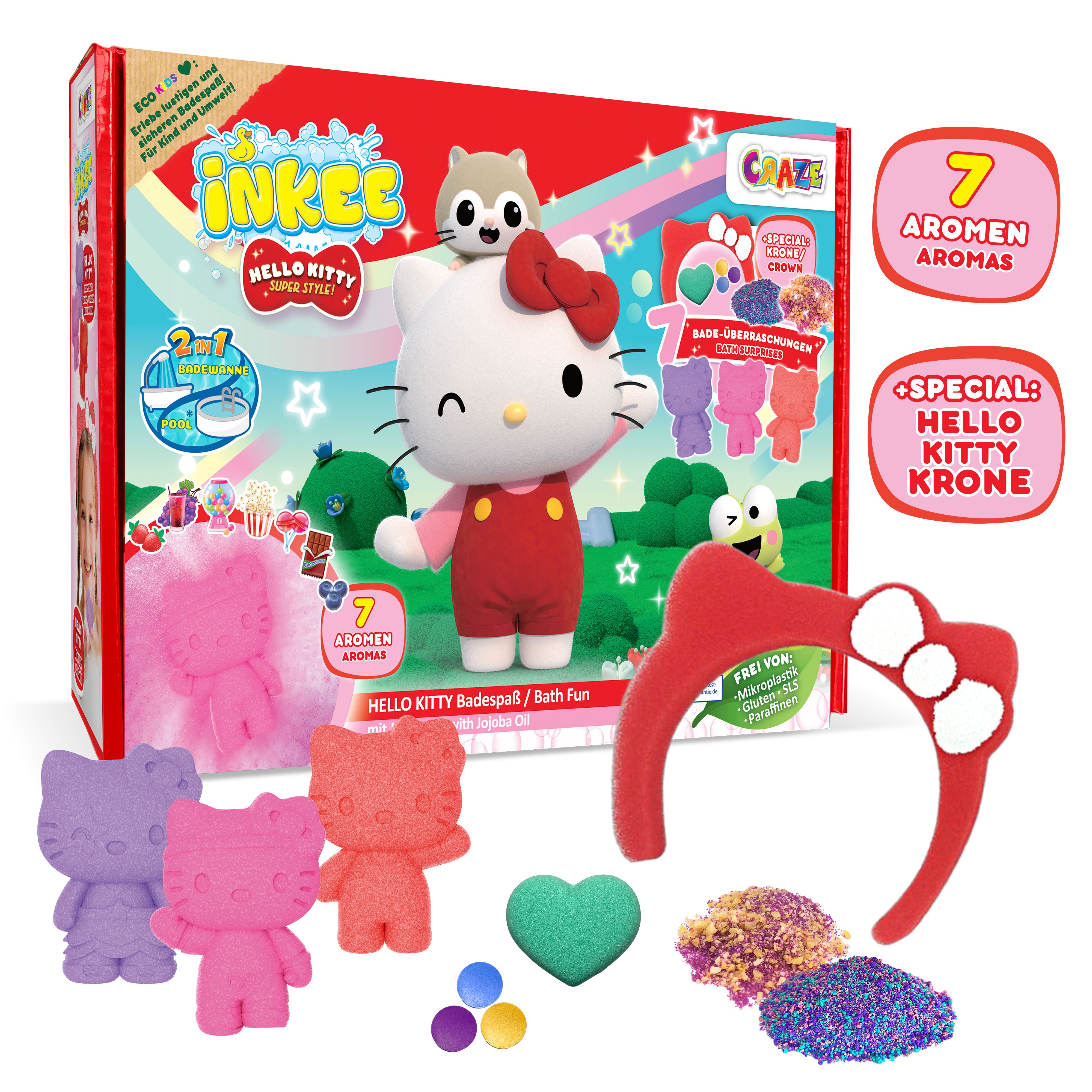CRAZE launcht neue lizenzierte INKEE Badespaß Überraschungsboxen
