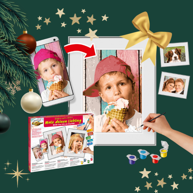 Male deinen Liebling – das perfekte Geschenk für Weihnachten! 🎁