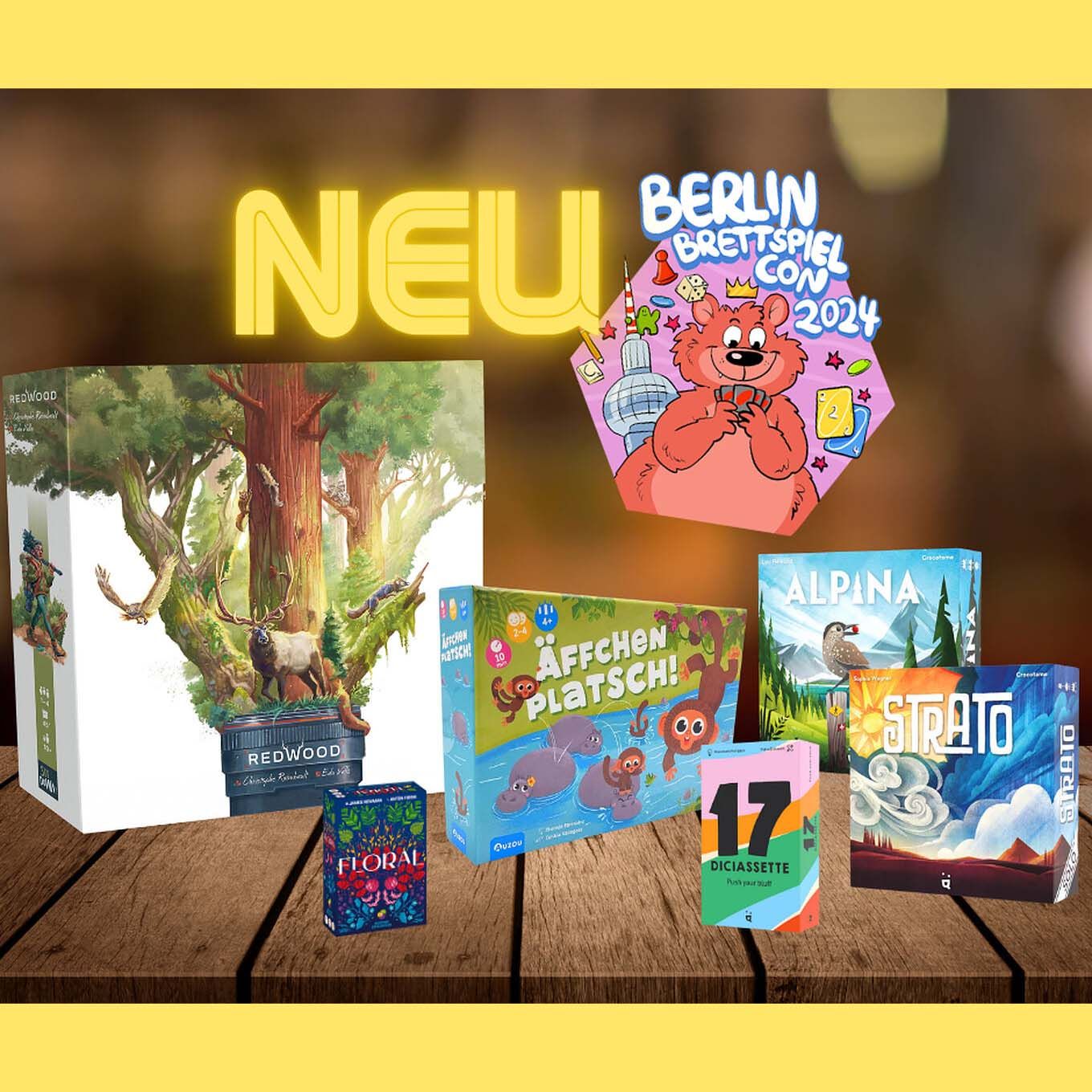 Neuheiten von HUCH! und Hutter Trade auf der BerlinCon