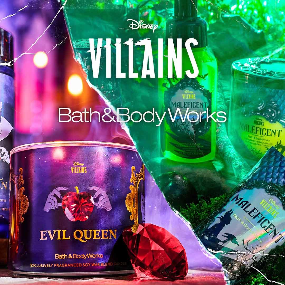 Parfums und mehr: Bath & Body Works erweitert Disney-Partnerschaft mit neuer Villains-Kollektion