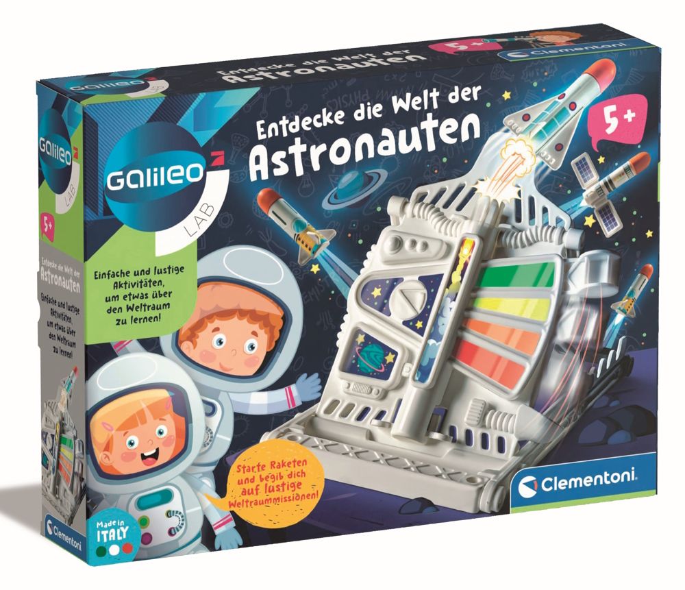 Experimentierkasten Entdecke die Welt der Astronauten