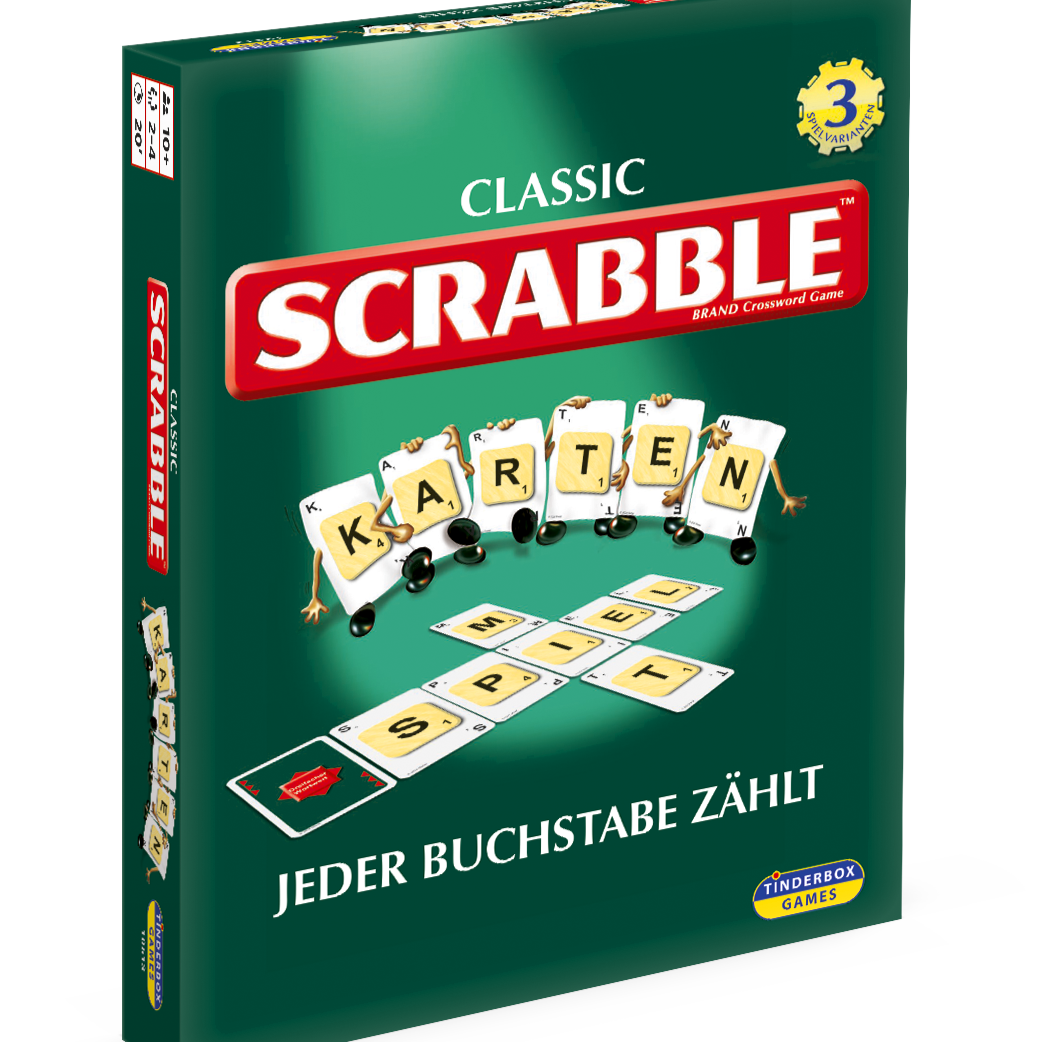 Scrabble im Taschenformat: Das neue Kartenspiel von Piatnik für Wortakrobaten