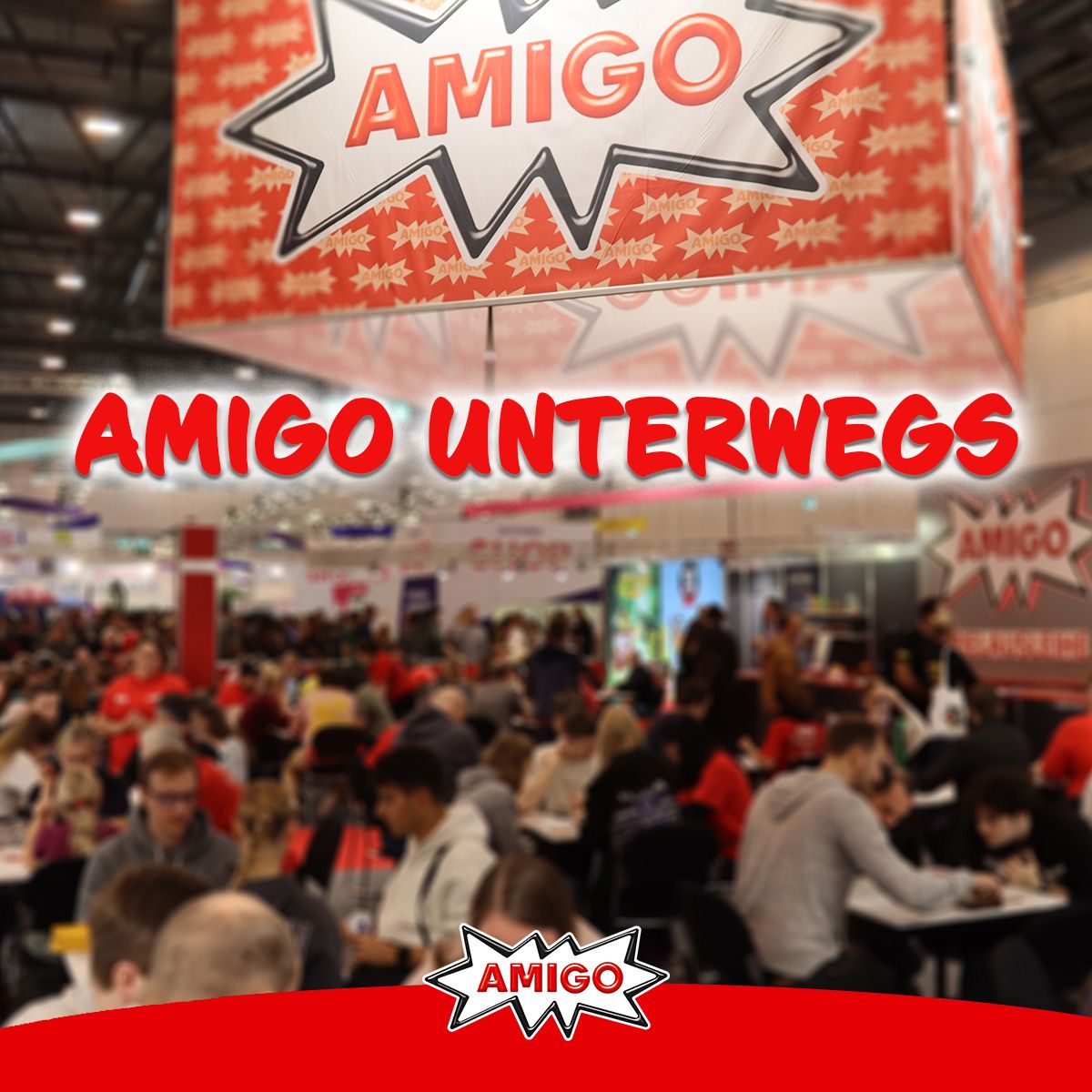 AMIGO auf der SPIEL '25: Großes Gewinnspiel, Promokarte & Spielen mit dem Autor