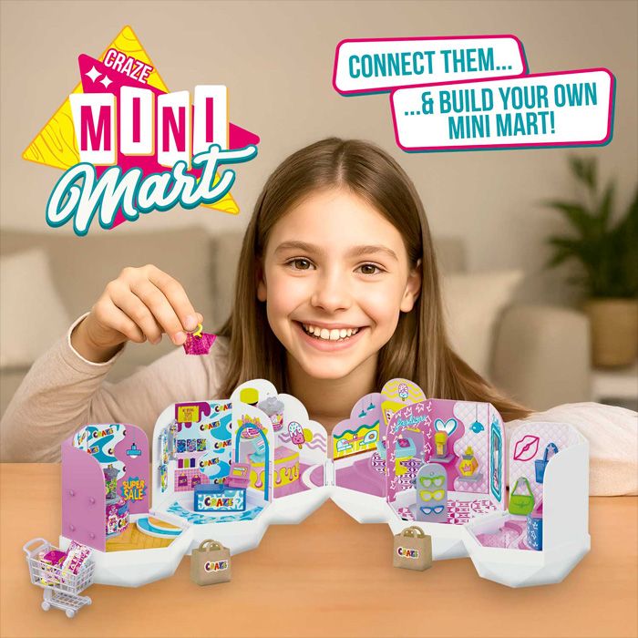 CRAZE bringt mit CRAZE MINI MART ein neues Trendprodukt in den Handel