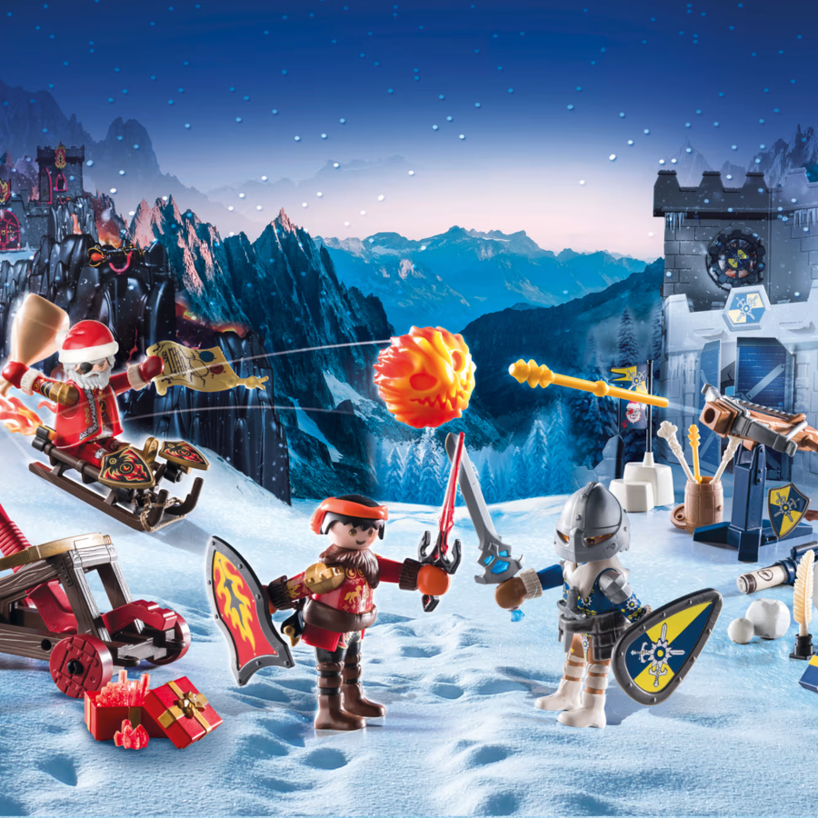 Türchen für Türchen für vorweihnachtlichen Spielspaß von Playmobil!