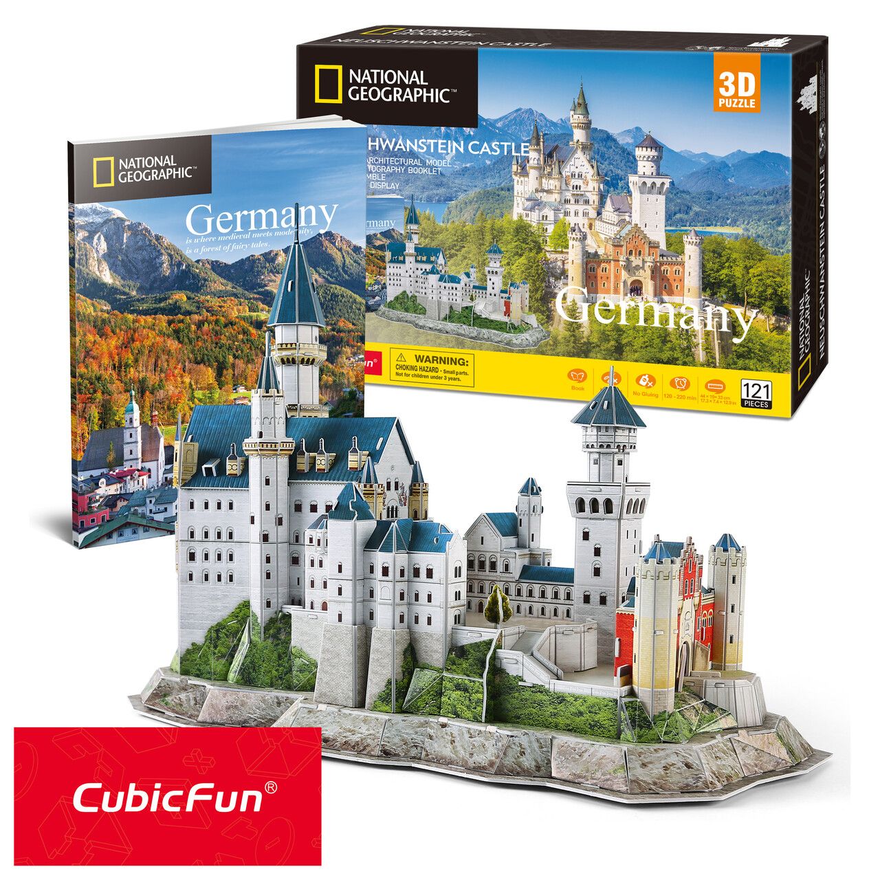 Einzigartige 3D-Puzzles und Entdeckersets