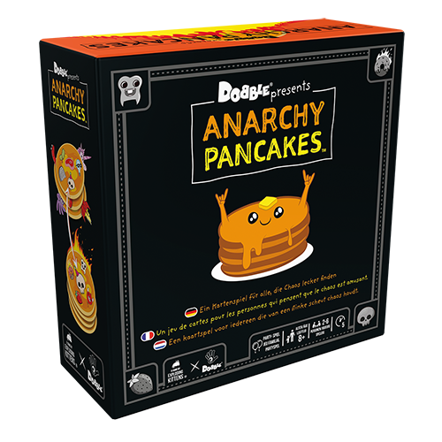 Dobble Anarchy Pancakes: Das chaotisch-leckere Partyspiel für unvergesslichen Spaß!