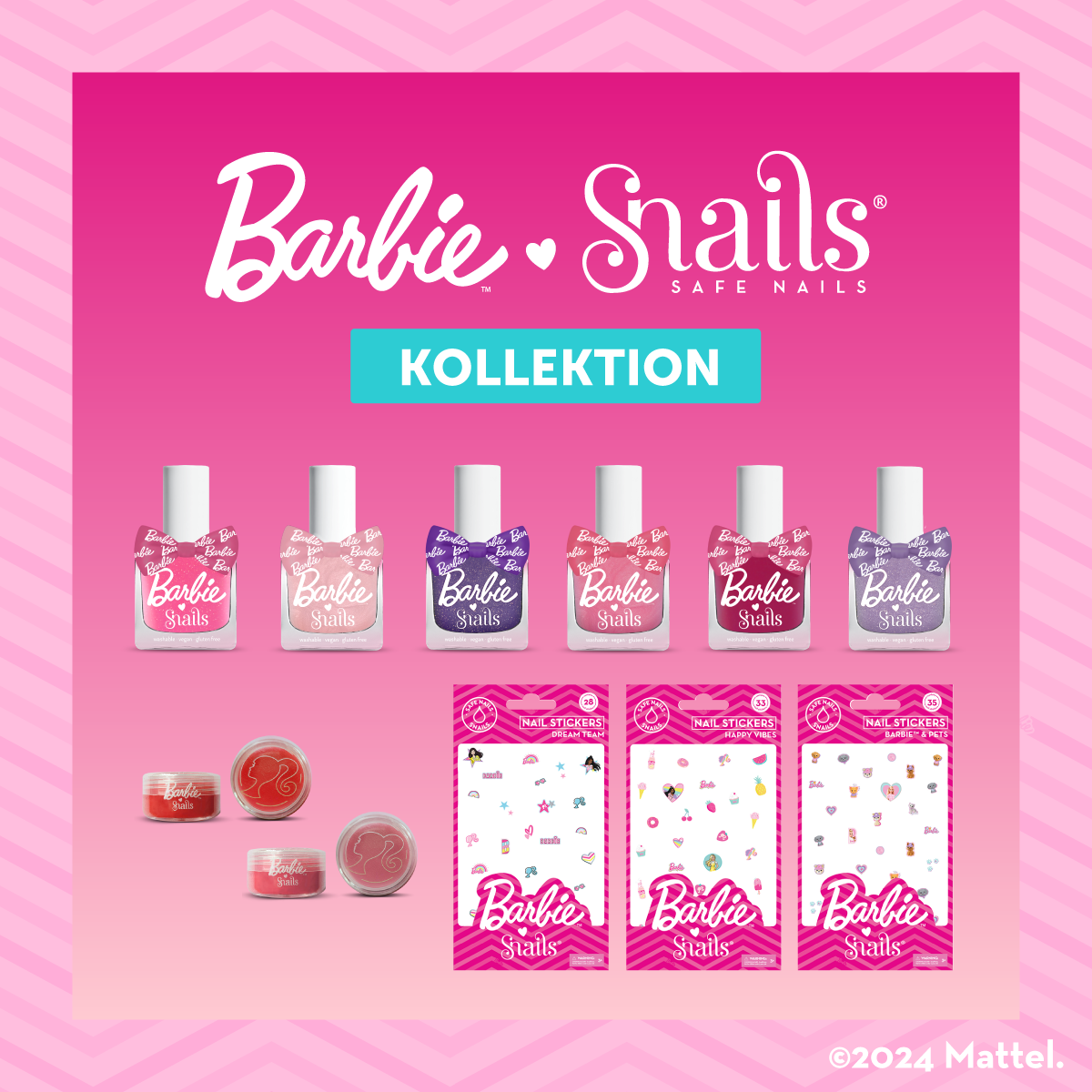 Snails Barbie: Glanz und Glamour für kleine Beauty-Fans am POS!