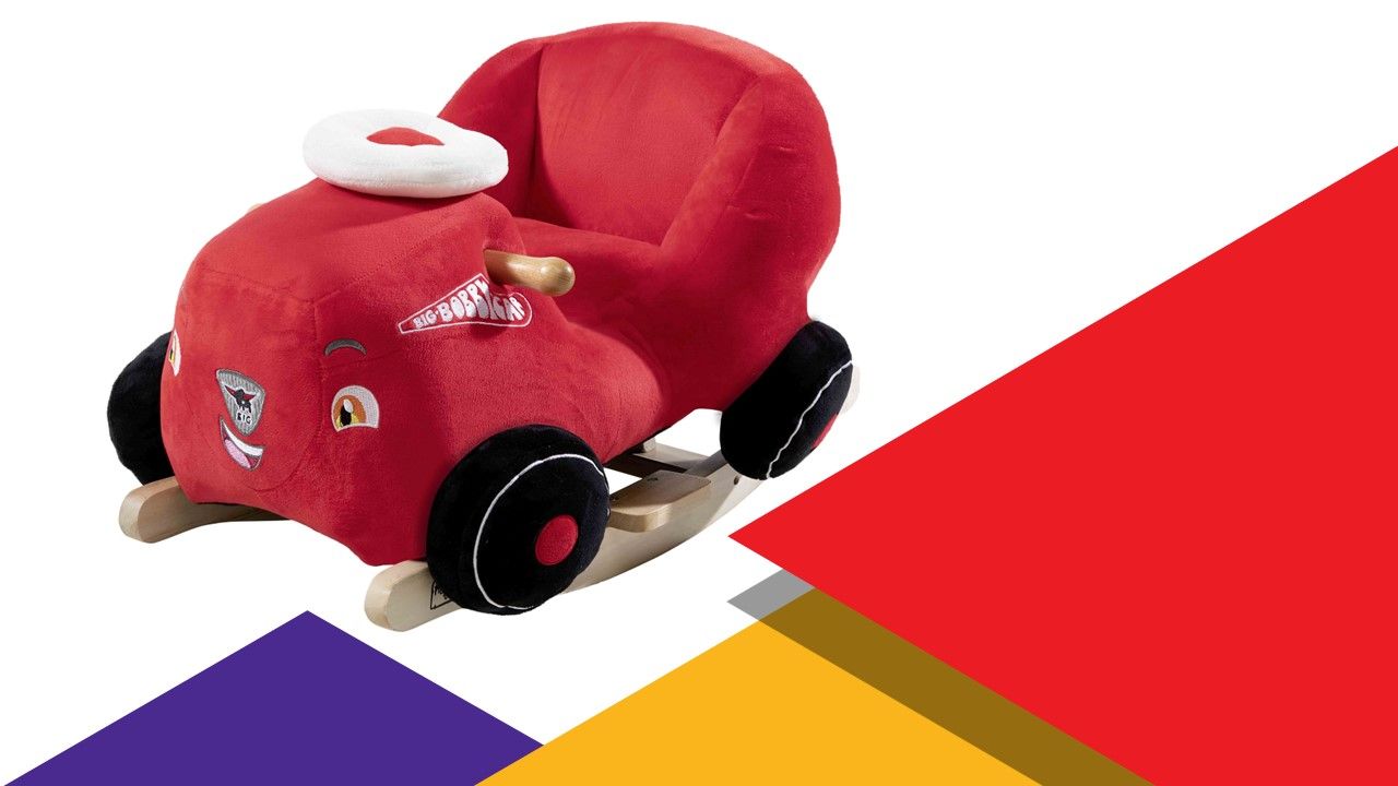 Platz da für das erste Plüsch-Bobby Car!