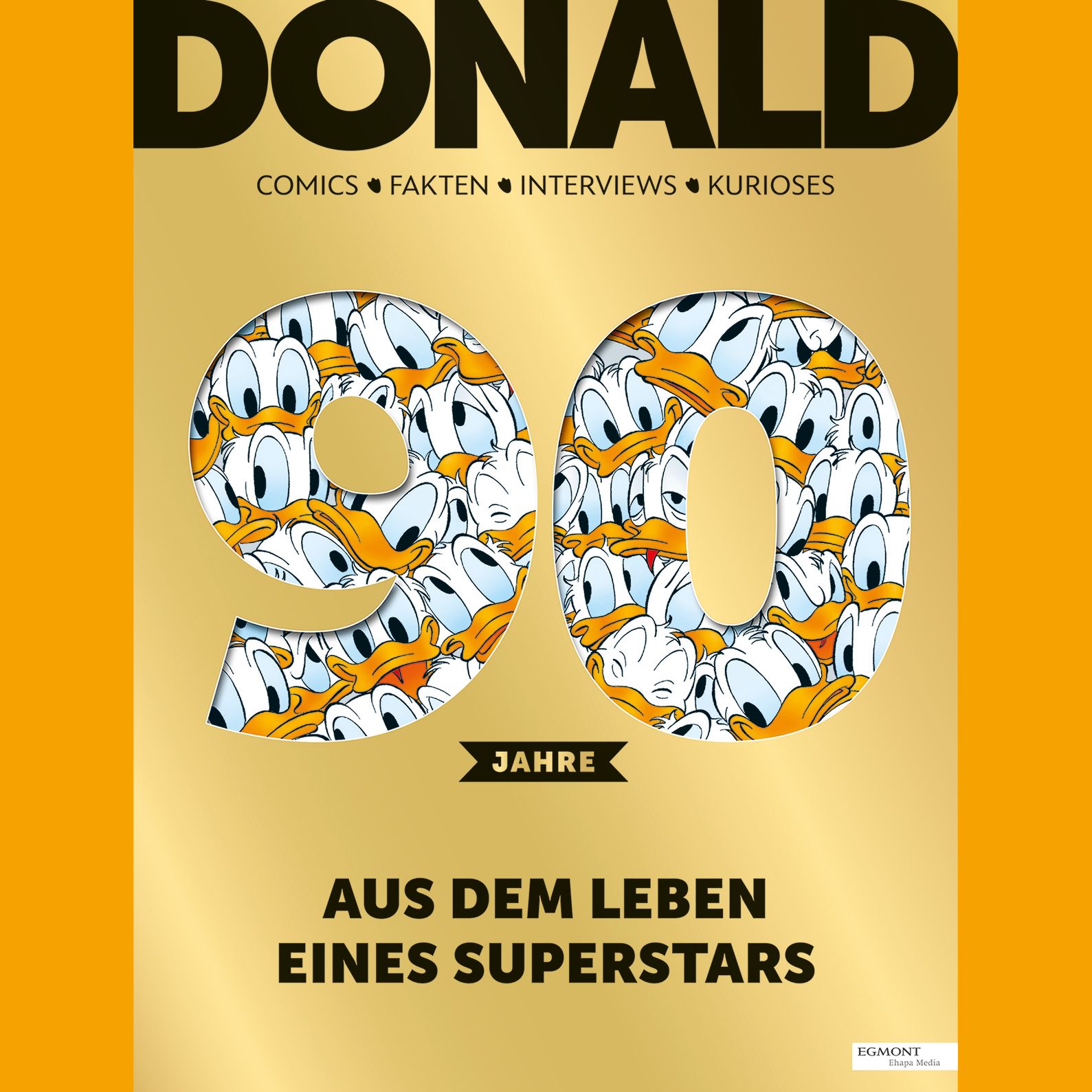 Brillante 90 Entenjahre - Egmont Ehapa Media lässt Donald Duck hochleben!