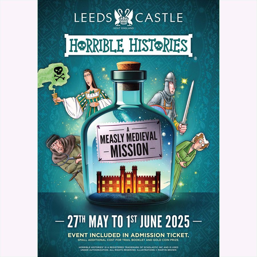 Horrible Histories® returns to Leeds Castle for half term