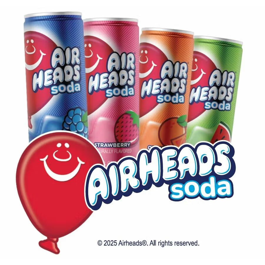 Airheads Shakes Up the U.S. Market with a Bold New Soda Twist