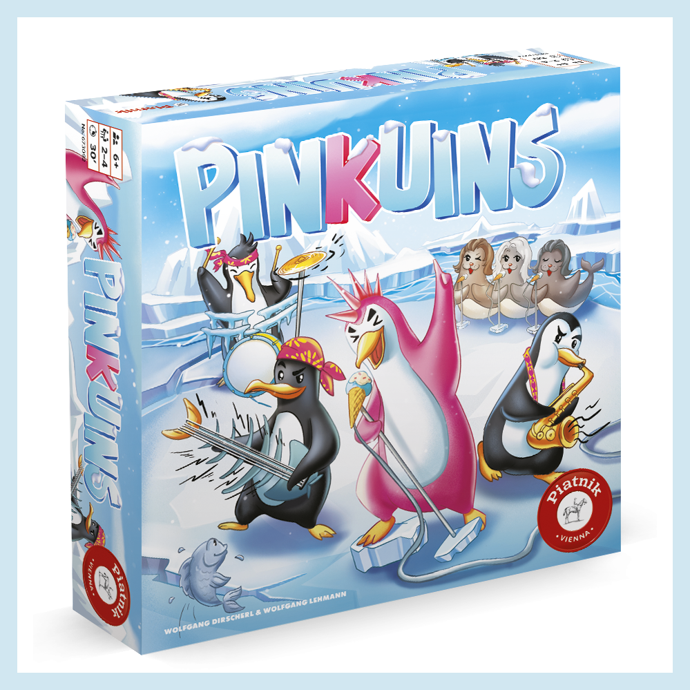 Pinkuins - Rockiges Legespiel für coole Kids von Piatnik