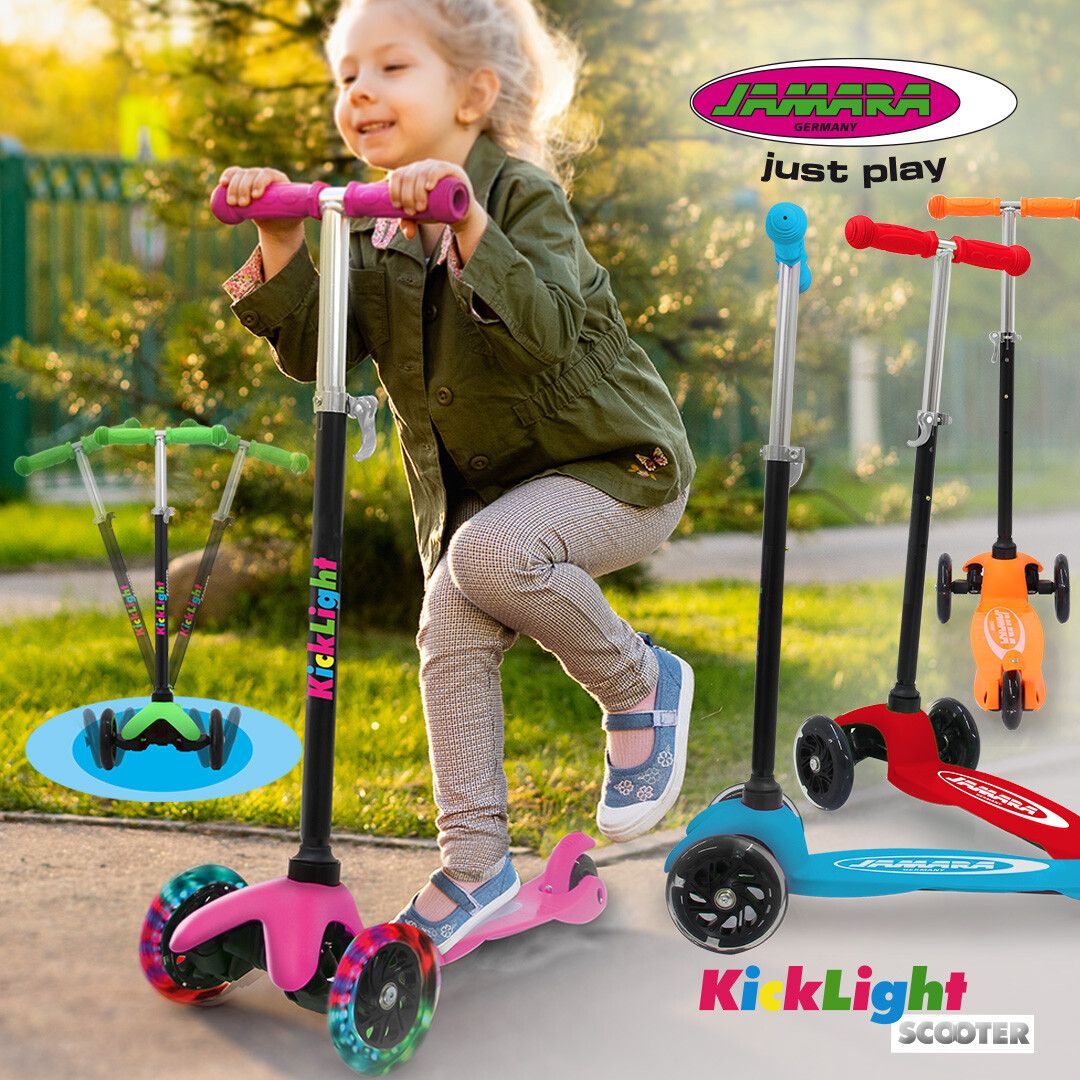 Neuer KickLight Scooter begeistert mit leuchtenden Features und hoher Funktionalität