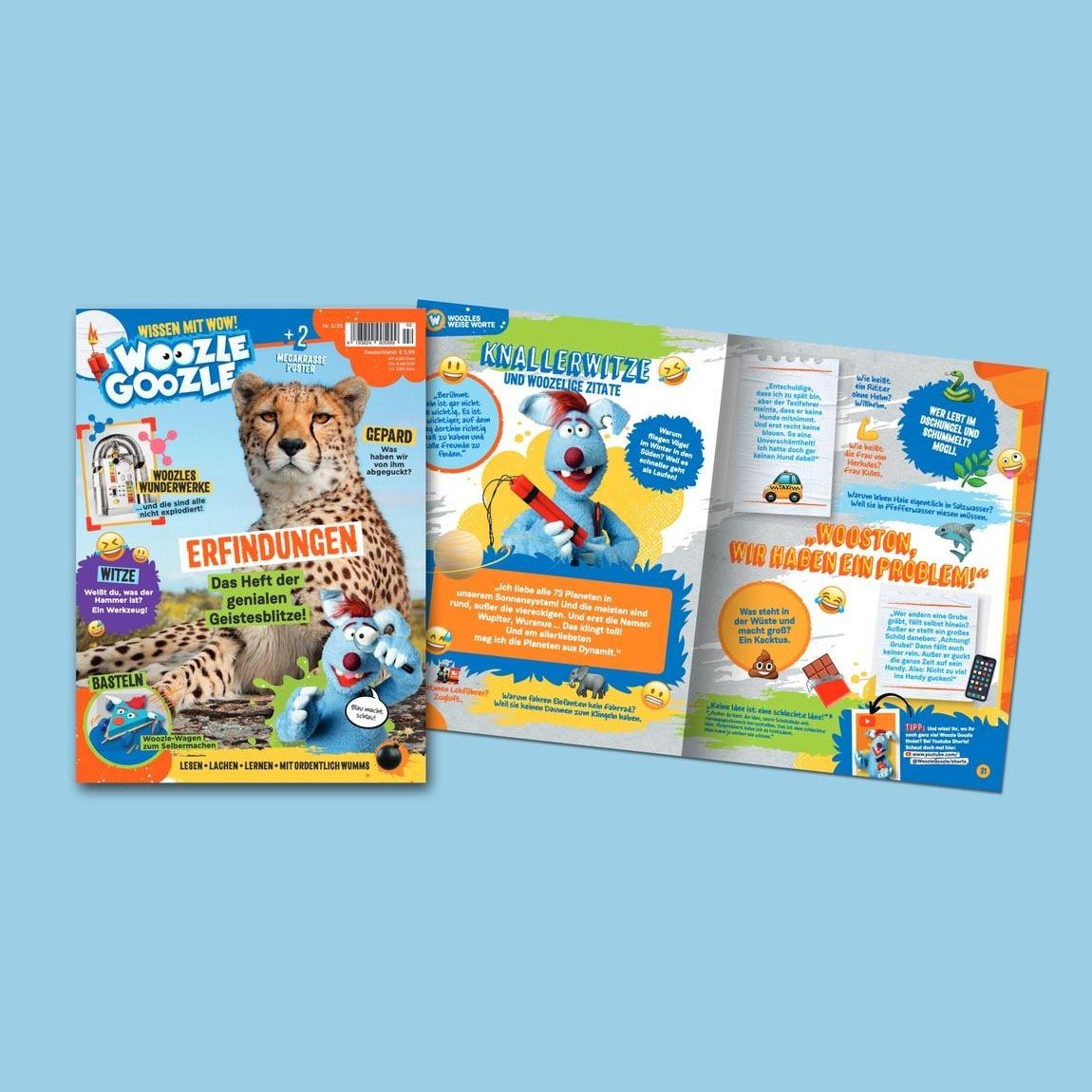 Woozle Goozle startet bei RTL Deutschland als Print-Magazin durch