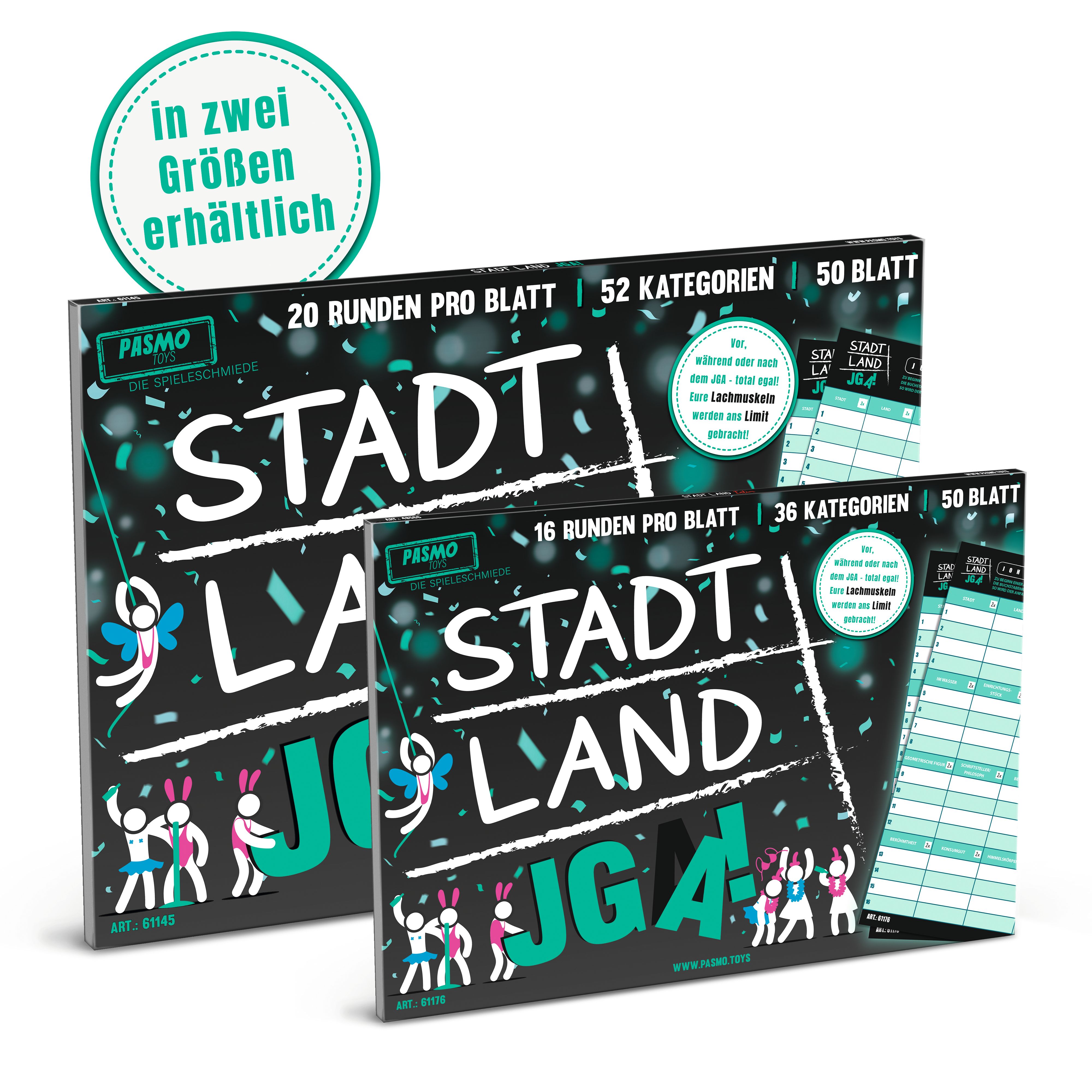 STADT LAND MALLE... PASMO TOYS Die Spieleschmiede hat wieder kreativ zugeschlagen