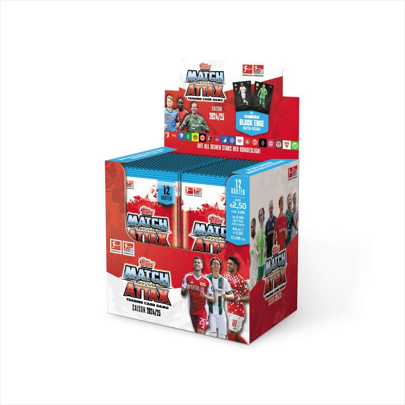 Topps präsentiert die Bundesliga Match Attax 2024/25 Sammelkarten