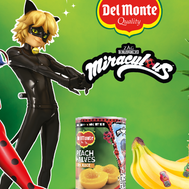 Fresh Del Monte and ZAG Heroez Miraculous Join Forces to Bring Summer Fun to Shoppers and Fans Across Europe