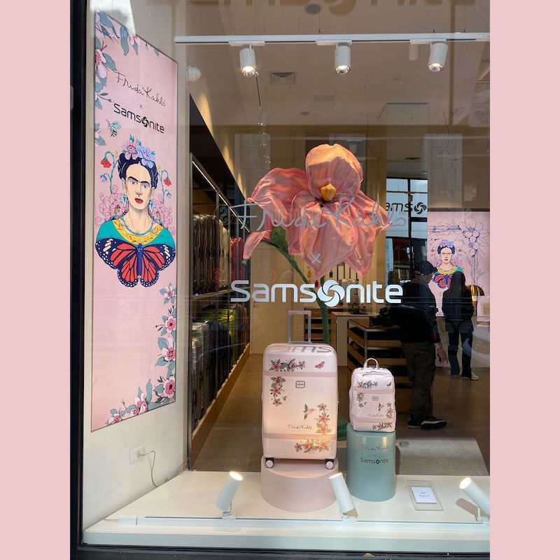 Frida Kahlo x Samsonite Collab
