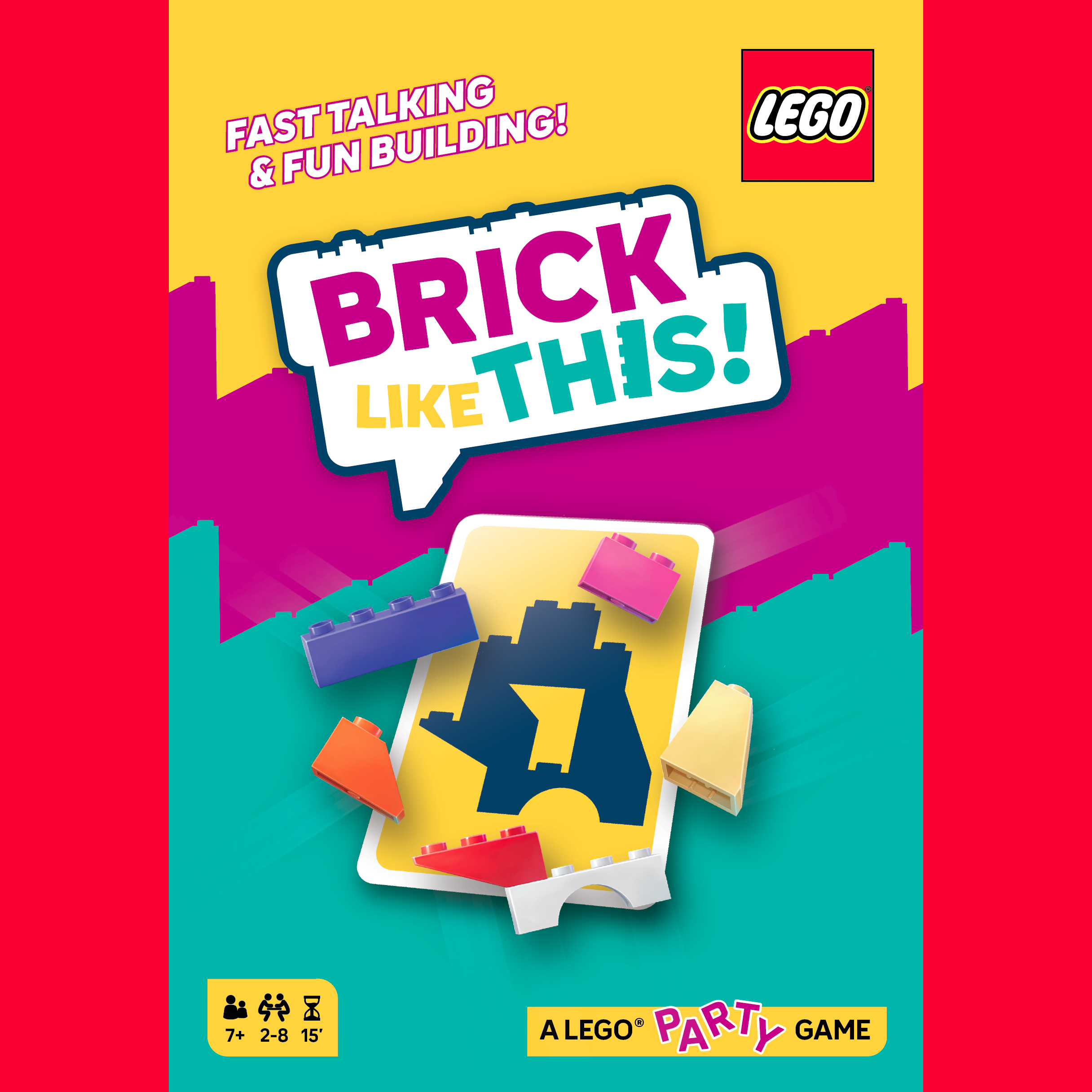 Brick Like This! Das rasante und unterhaltsame LEGO® Bau-Partyspiel
