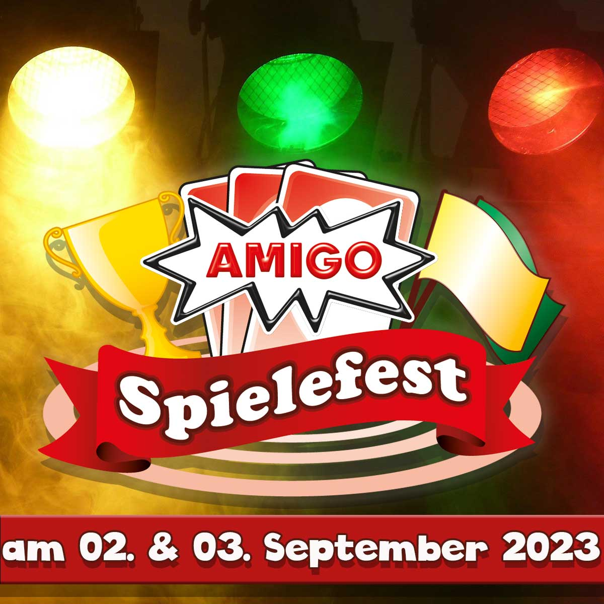 Heimspiel: Das AMIGO Spielefest am 02. und 03. September am Firmenstandort in Dietzenbach