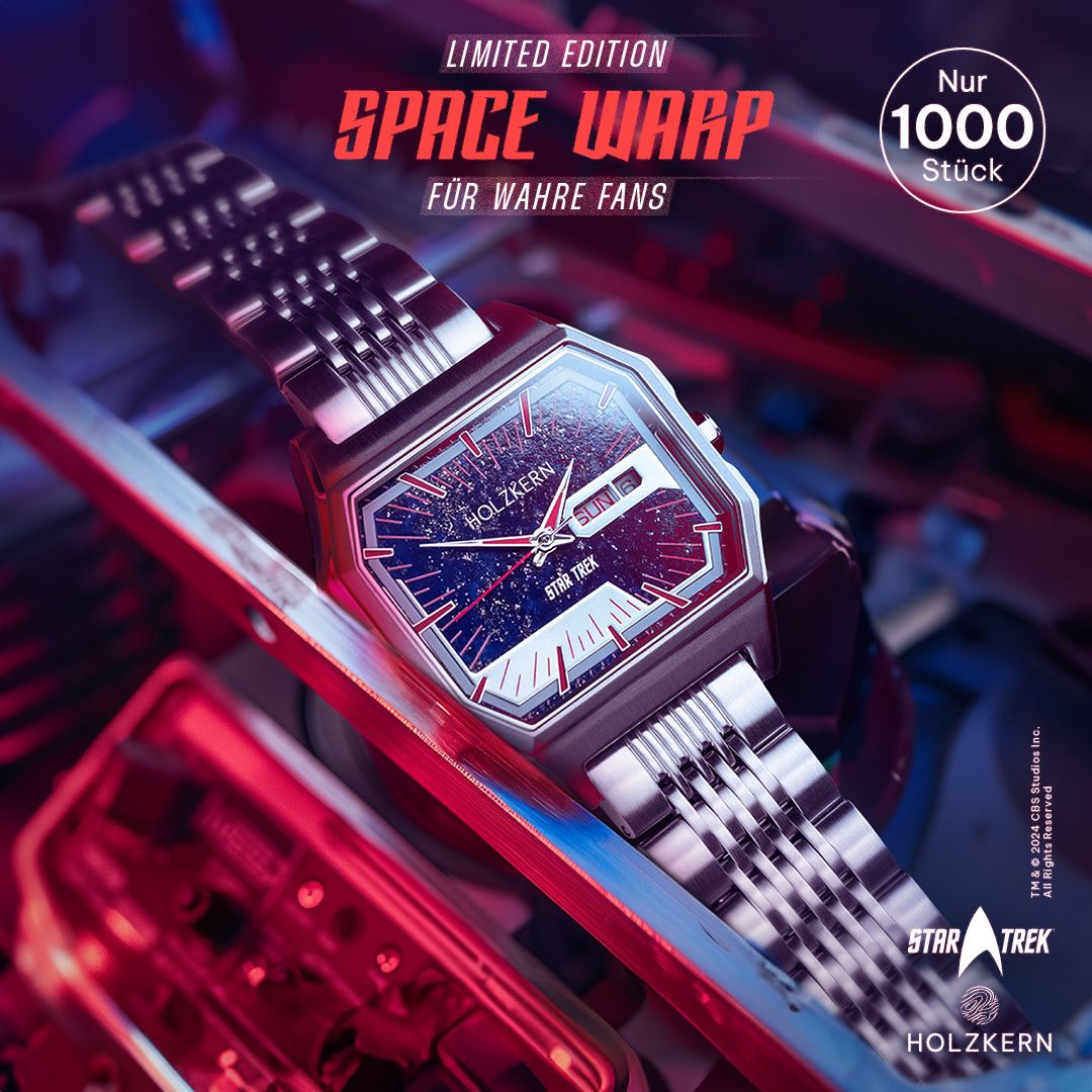 Holzkern x Star Trek™: Exklusive Limited Edition Uhr!