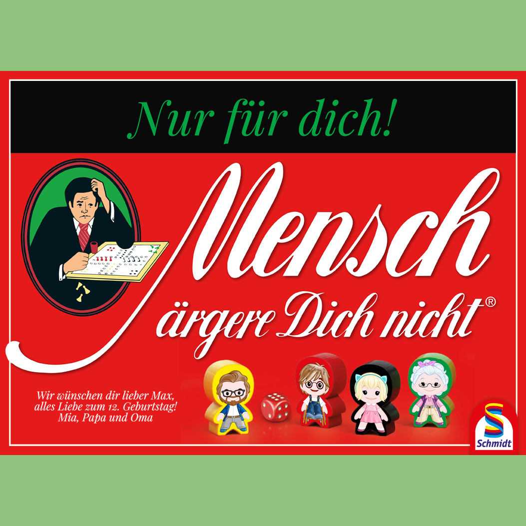 Mensch ärgere Dich nicht® als individuell gestaltbare Edition erhältlich