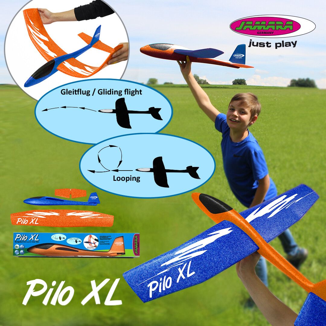 Jamara Pilo XL Schaumwurfgleiter EPP