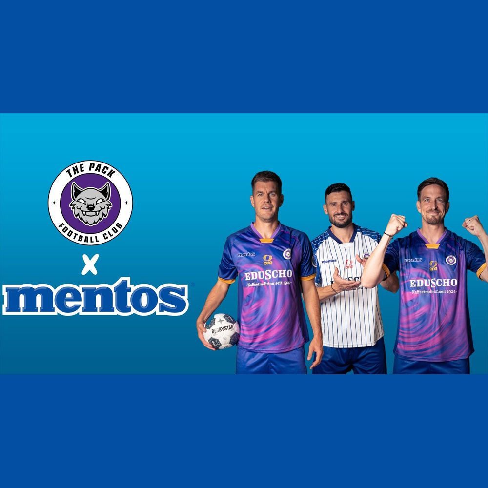 Mentos wird offizieller Sponsor von The Pack in der Icon League