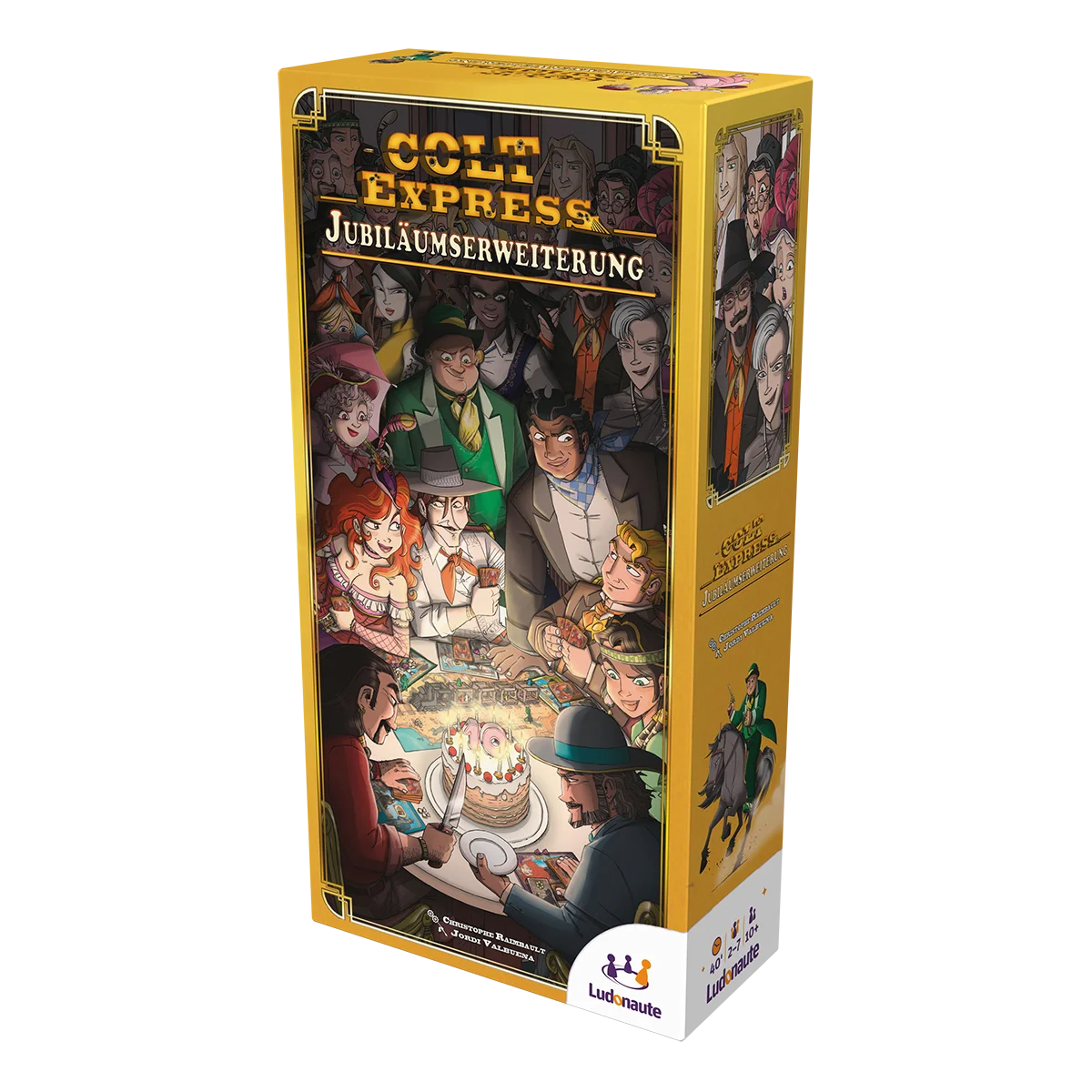 Asmodee feiert 10 Jahre Colt Express mit exklusiver Jubiläumserweiterung