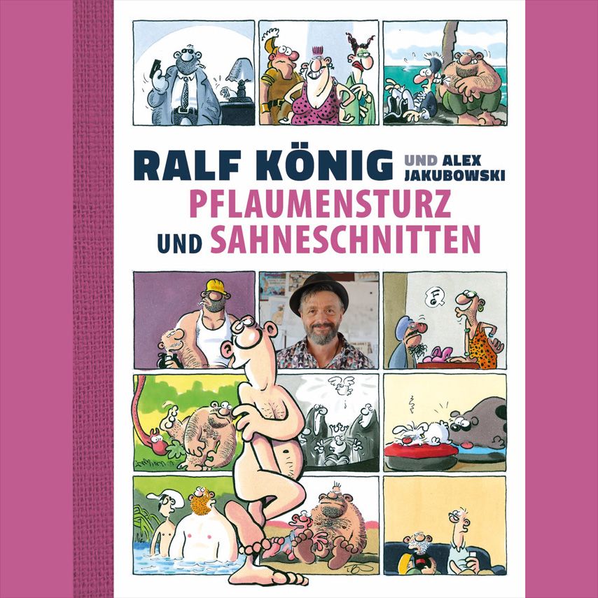 Ralf König feiert 65 Jahre - mit "Pflaumensturz und Sahneschnitten"!