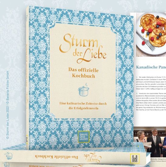 Kulinarischer Sturm der Liebe: Erfolgreiches Kochbuch von Gräfe und Unzer Verlag