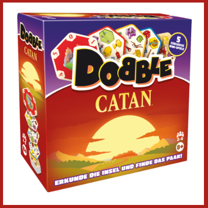 Dobble CATAN: Asmodee bringt schnellen Party-Spaß für Siedler-Fans