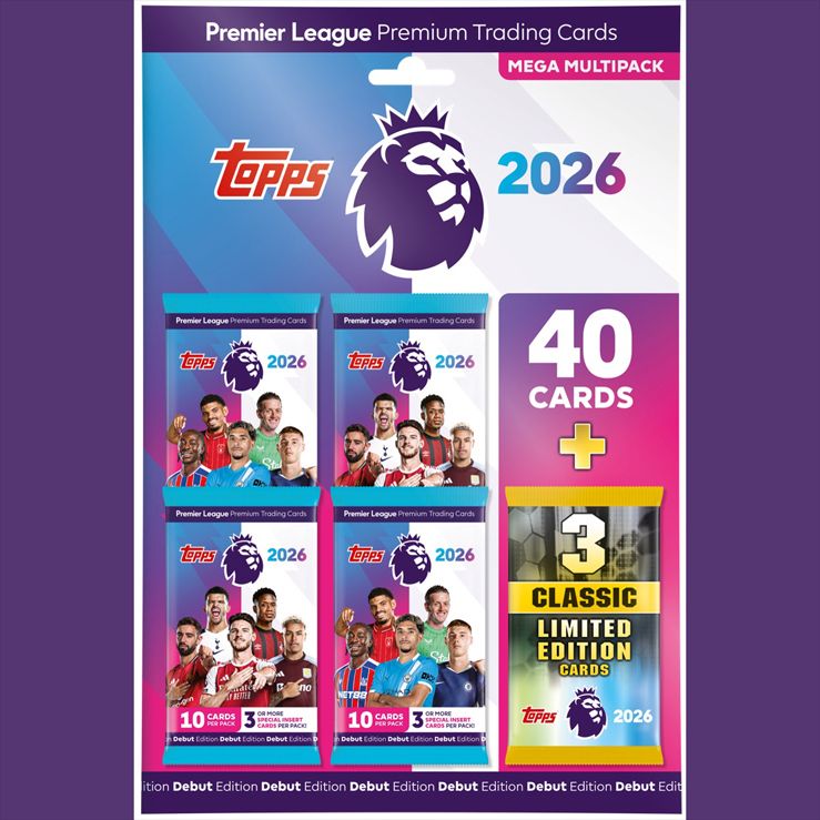 Topps präsentiert die offiziellen Premier League 2025/26 Trading Cards!