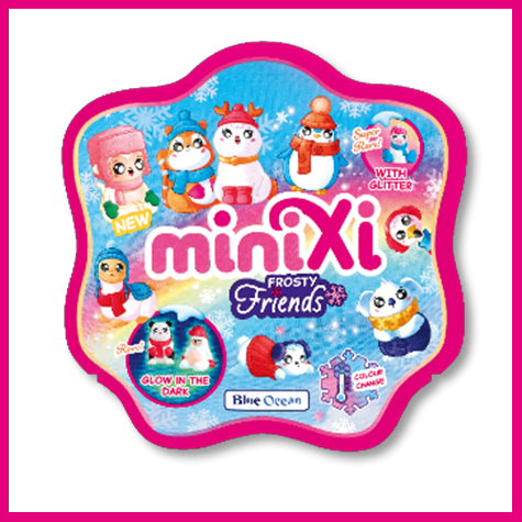 miniXi Frosty Friends: Neue Sammelserie von Blue Ocean mit Herz und Glitzereffekt.