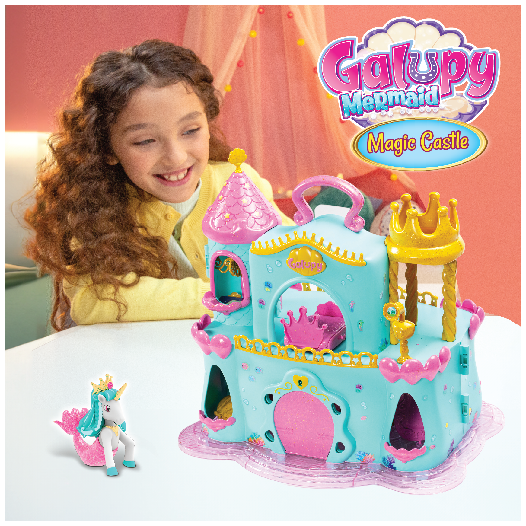 Jetzt erhältlich – Das große Galupy-Zauberschloss Magic Castle!