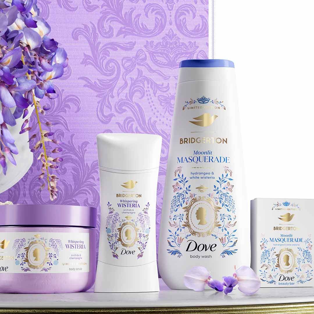 Dove launcht limitierte Bridgerton-Kollektion